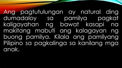 pagtutulungan example|Edukasyon sa Pagpapakatao .